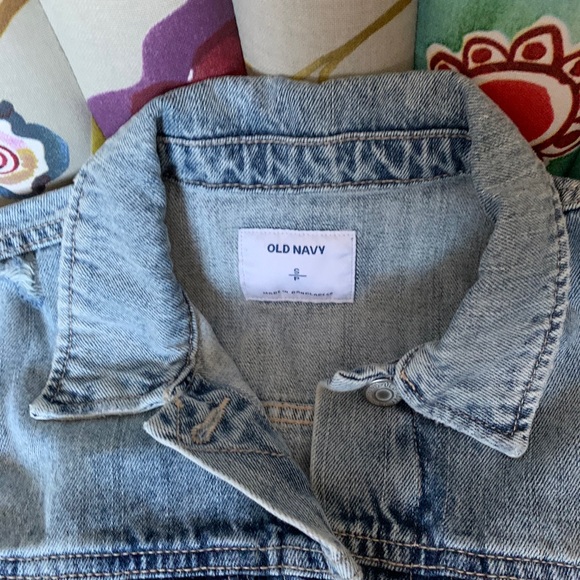 old navy denim jean jacket - Picture 3 of 4